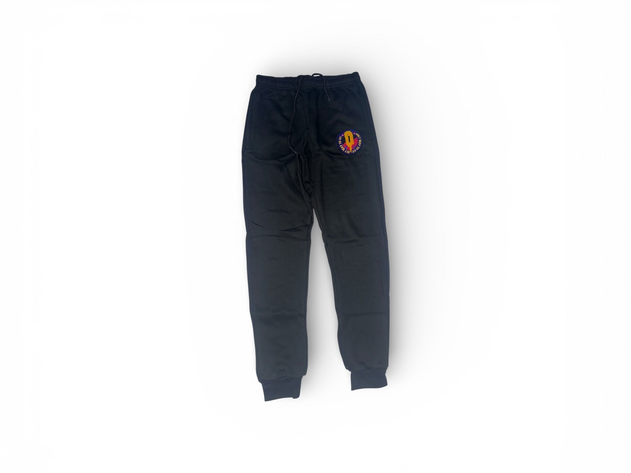 Black Sweats w/ Patch logo