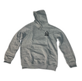 Grey Hoodie w/ Black logo stitch