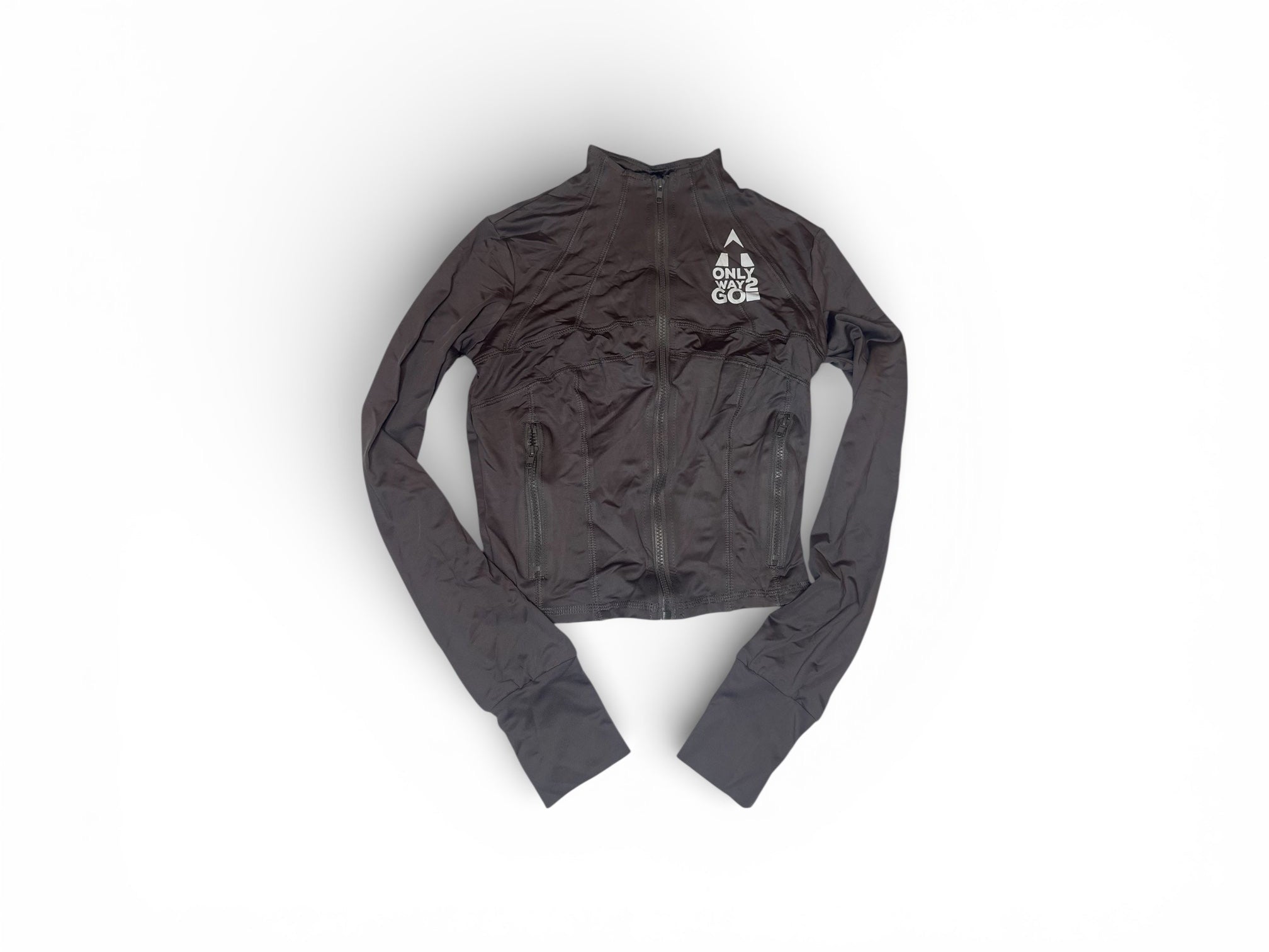 Grey Zipper Jacket