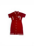 Red & White Mini Dress