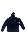 Blue Pullover Hoodie w/ White logo