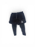 Shorts with compression tights