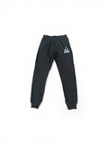 Black Sweats w/ White Stitch logo