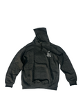 Grey Hoodie w/ White logo Stitch