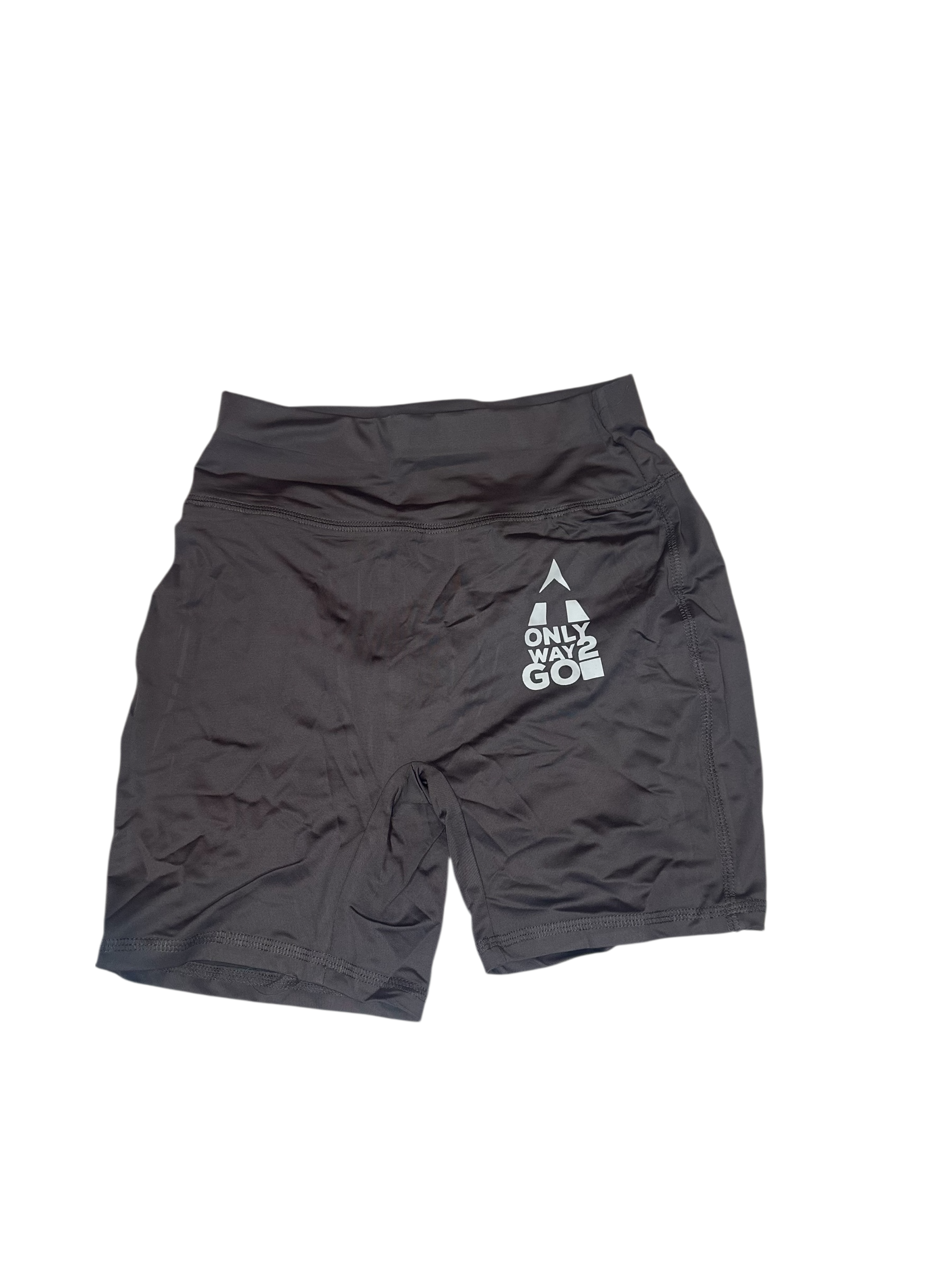 Grey Biker Shorts