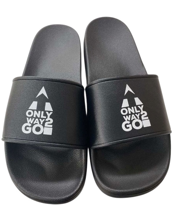 Slides w/ White logo