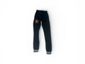 Black & White Joggers w/ Color Patch: